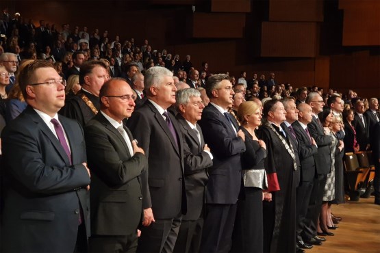 Predsjedavajući Doma naroda Parlamentarne skupštine BiH dr. Dragan Čović prisustvovao svečanom obilježavanju 350. godišnjice Sveučilišta u Zagrebu